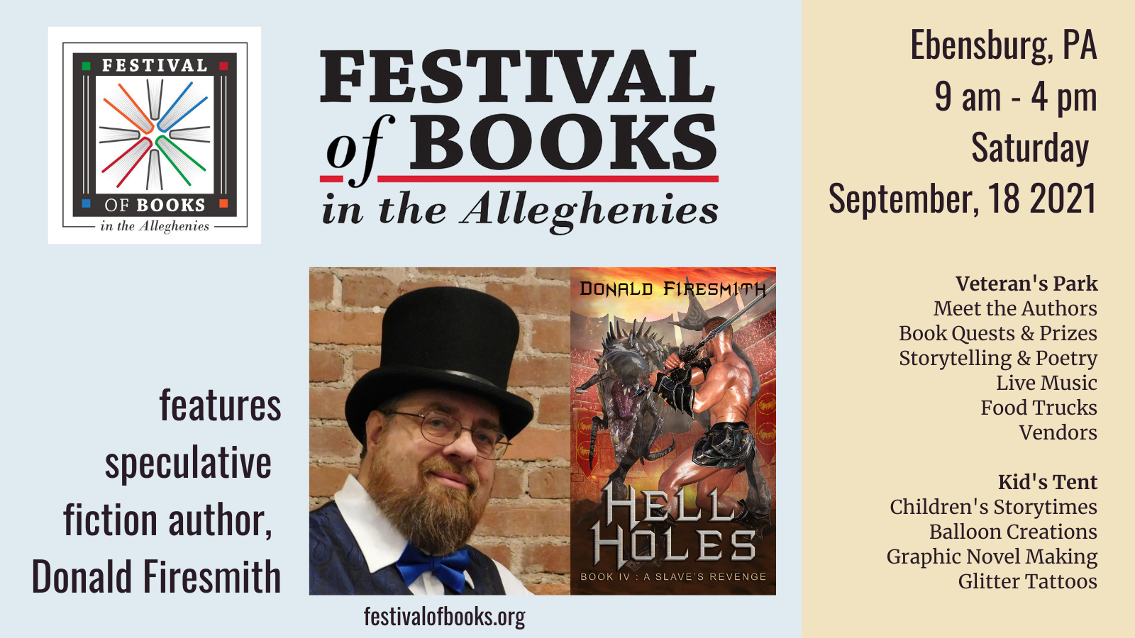 Festival of Books in the Alleghenies