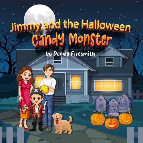 Book Cover of Jimmy and the Halloween Candy Monster
